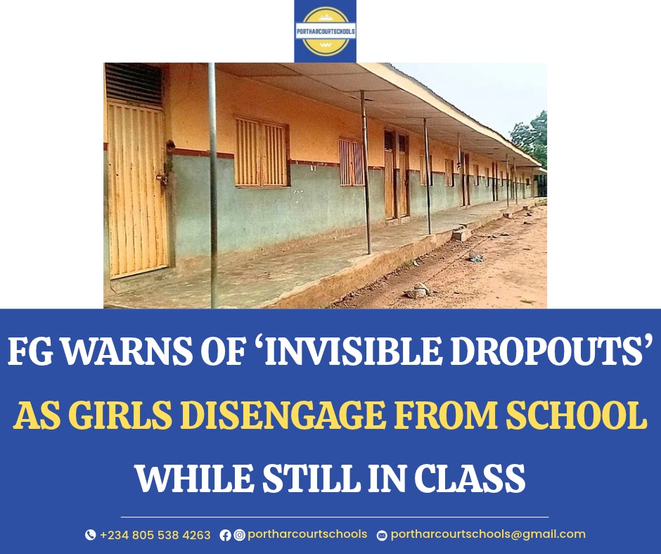 FG Warns of ‘Invisible Dropouts’ as Girls Disengage From School While Still in Class